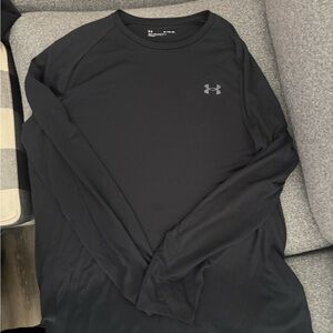 Under Armour Men's Black Long Sleeve Shirt